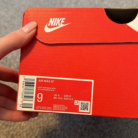 Nike air max 97- double blue swoosh - Picture 7 of 7